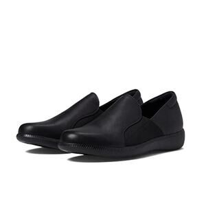 Munro Women's Clay Slip On Shoes 8 Narrow Black Leather Loafer Casual NWOB